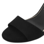 Дамски елегантни сандали на ток Tamaris Touch It черни - Image 4