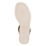 Дамски сандали на платформа Tamaris Touch-it бежови/златисти - Image 6