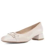 Дамски обувки на нисък ток Ara естествена кожа бежови - Image 2