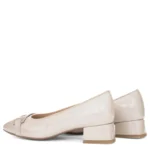 Дамски обувки на нисък ток Ara естествена кожа бежови - Image 4