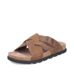 Мъжки велурени чехли Rieker 21193-25 кафяви - Image 3