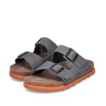 Мъжки велурени чехли Rieker 21190-40 сиви - Image 2