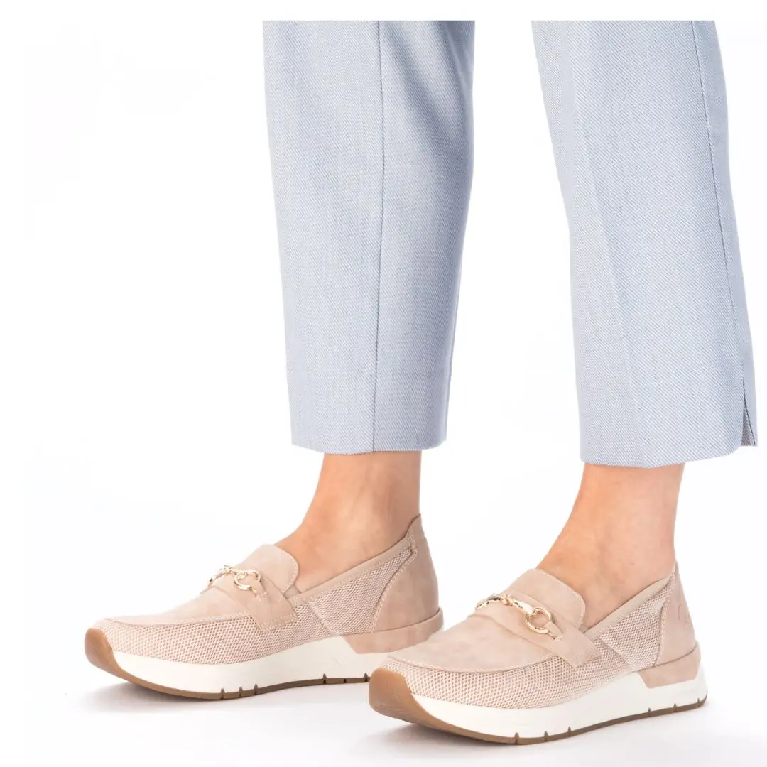 58955-31-1.jpg Дамски равни обувки Rieker 58955-31 розови - Image 1