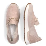 Дамски равни обувки Rieker 58955-31 розови - Image 4