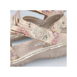 Дамски сандали Rieker ANTISTRESS 60464-90 бежови/цветни - Image 10