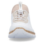 Дамски спортни обувки Rieker N4286-80 бели/бежови - Image 6
