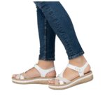 Дамски сандали Rieker ANTISTRESS V0919-80 бели