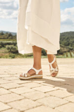 Дамски сандали Rieker ANTISTRESS V0919-80 бели - Image 11