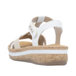 Дамски сандали Rieker ANTISTRESS V0919-80 бели - Image 6