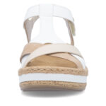 Дамски сандали Rieker ANTISTRESS V0919-80 бели - Image 7