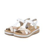 Дамски сандали Rieker ANTISTRESS V0919-80 бели - Image 2