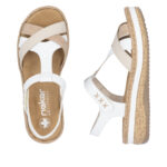 Дамски сандали Rieker ANTISTRESS V0919-80 бели - Image 8