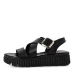 Дамски кожени сандали Tamaris Touch-it черни - Image 3