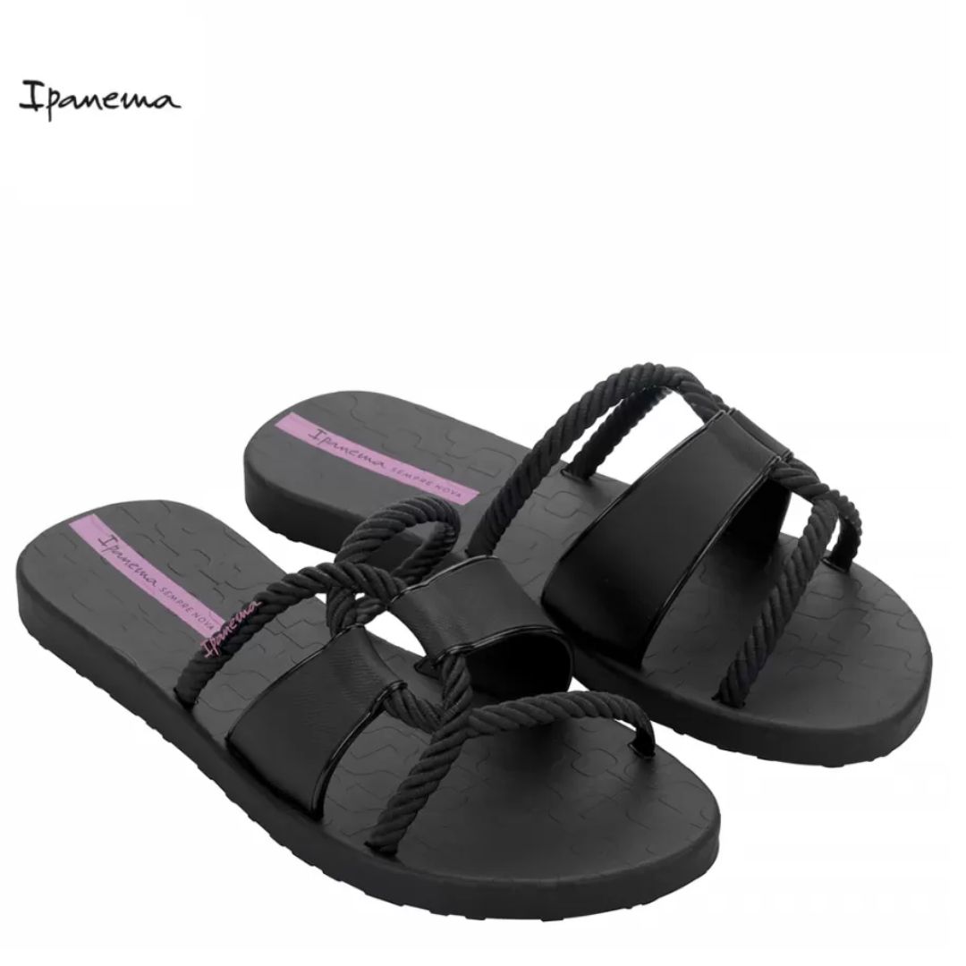 1 Дамски чехли Ipanema-27232-Black - Image 1