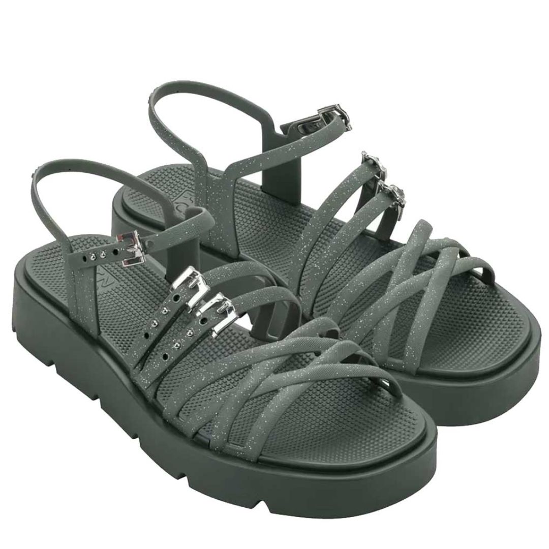 19027-555 Дамски сандали Zaxy 19027-Dark/Militar/Green - Image 1