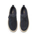 Ежедневни мъжки велурени обувки Clarks Polden Moc сини - Image 5