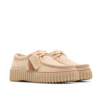 Дамски велурени обувки Clarks Torhill Bee бежови - Image 5