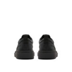 Ежедневни мъжки велурени обувки Clarks Polden Lace черни - Image 6