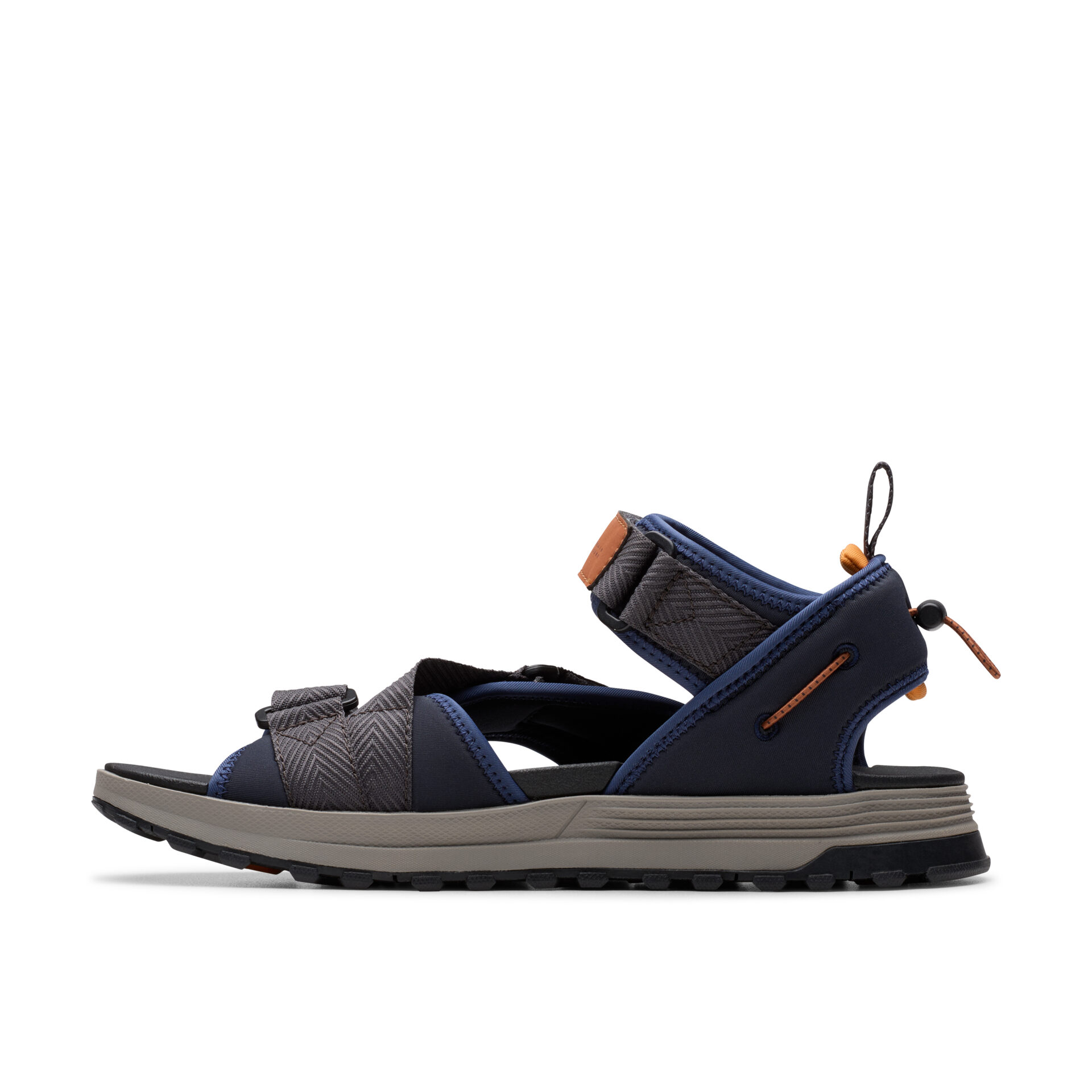 26181521_2 Мъжки сандали Clarks ATL Trek Tide сини/оранжеви - Image 1