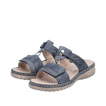 Дамски чехли Rieker 60428-14 сини - Image 6