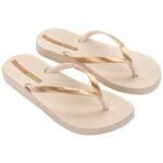 Дамски чехли Ipanema-83648-Beige/Gold - Image 2