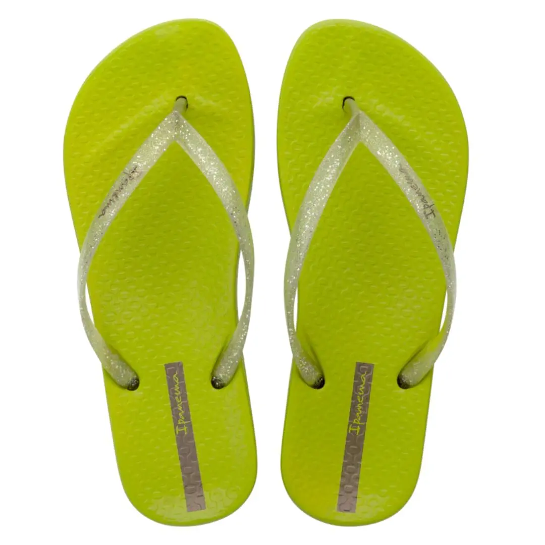 83648-126521652 Дамски чехли Ipanema-83648-Green/Gliter - Image 1