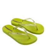 Дамски чехли Ipanema-83648-Green/Gliter - Image 2