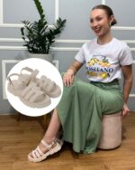 Дамски сандали Zaxy-19071- Off White - Image 5