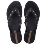 Дамски чехли на платформа Ipanema-83653-Black/Bronze - Image 2