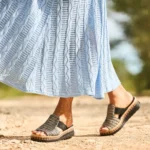 Дамски ежедневни чехли Rieker V7953-00 черни/бежови