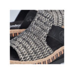 Дамски ежедневни чехли Rieker V7953-00 черни/бежови - Image 4