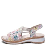 Дамски кожени сандали Ara High Soft цветни - Image 2