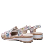 Дамски кожени сандали Ara High Soft цветни - Image 4