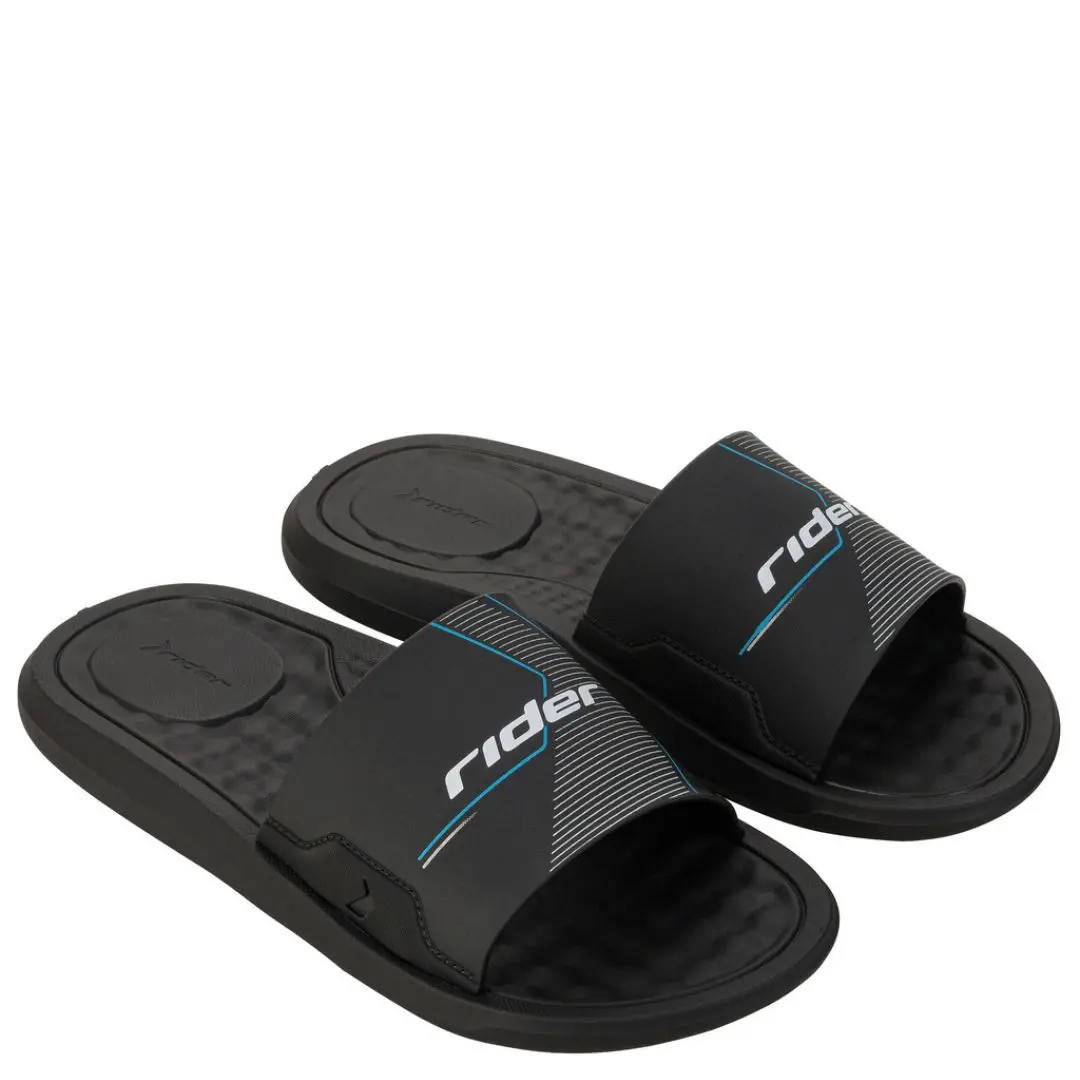 12265-3.jpg Мъжки чехли Rider-12265-Black - Image 1