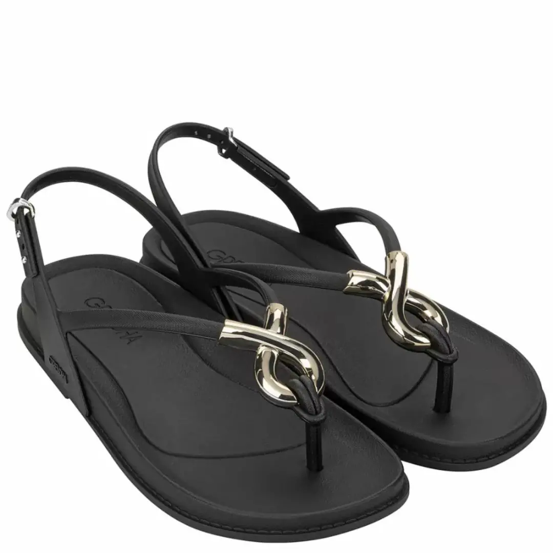 19036-6.jpg Дамски сандали Grendha-19036-Black - Image 1