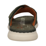 Мъжки кожени чехли Bugatti зелени - Image 5