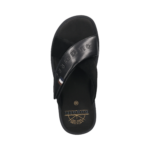 Мъжки кожени чехли Bugatti черни - Image 6