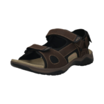 Мъжки кожени сандали Bugatti кафяви