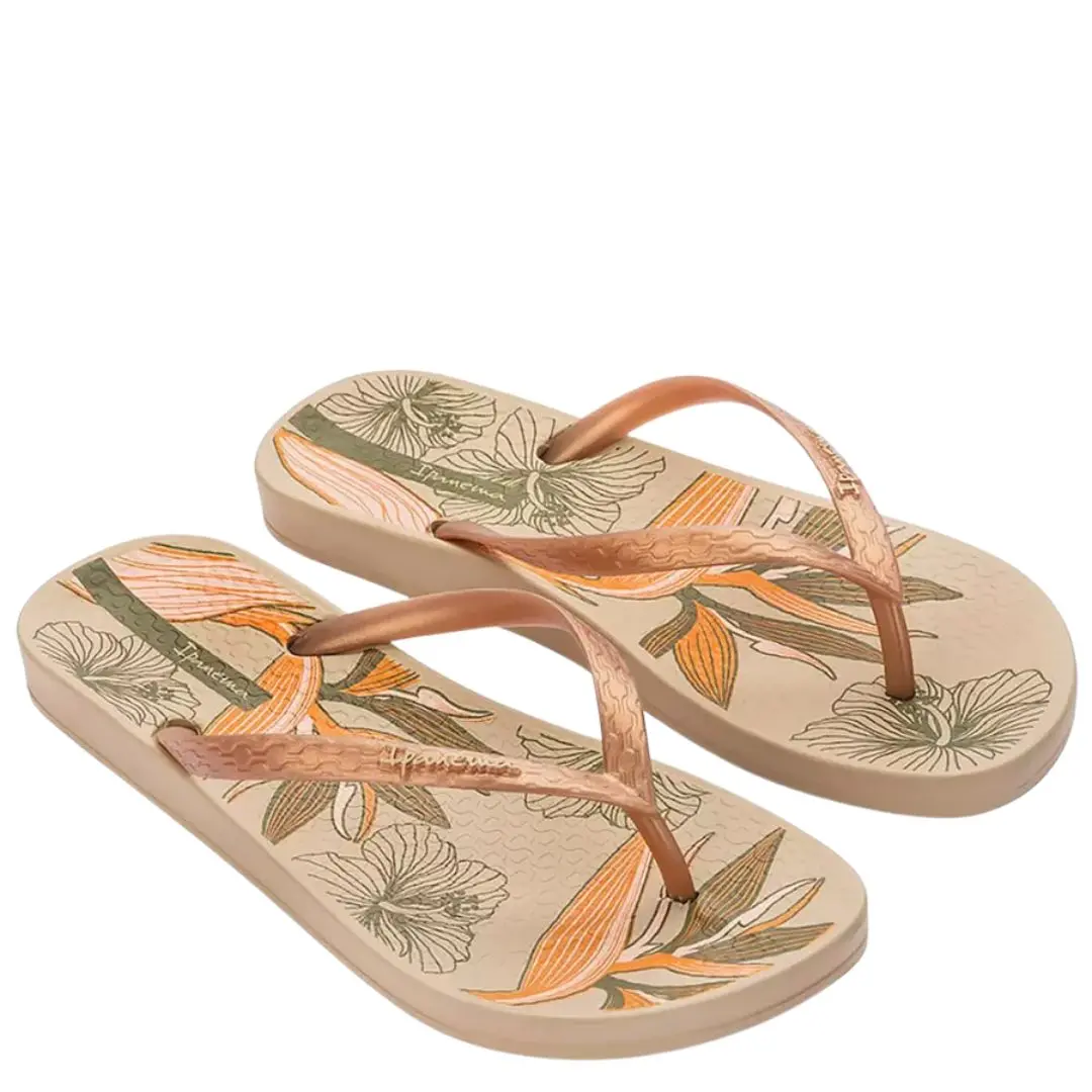 83611-4.jpg Дамски чехли Ipanema-83611-Beige/Gold/Green - Image 1