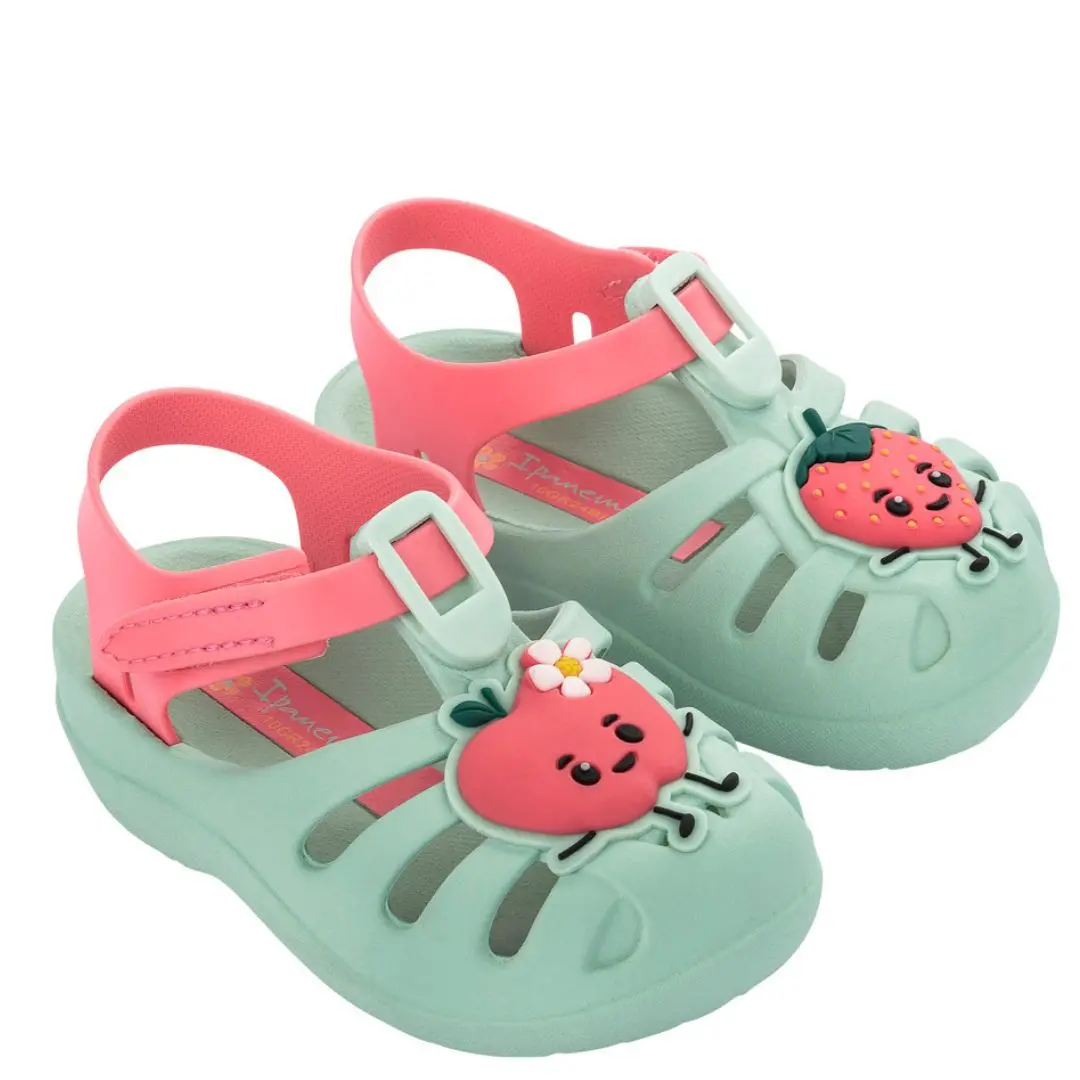 83615-8.jpg Детски сандали Ipanema-83615-Green/Pink - Image 1