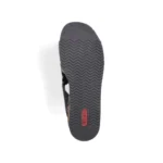 Дамски сандали на платформа Rieker 62971-00 черни/бежови - Image 7