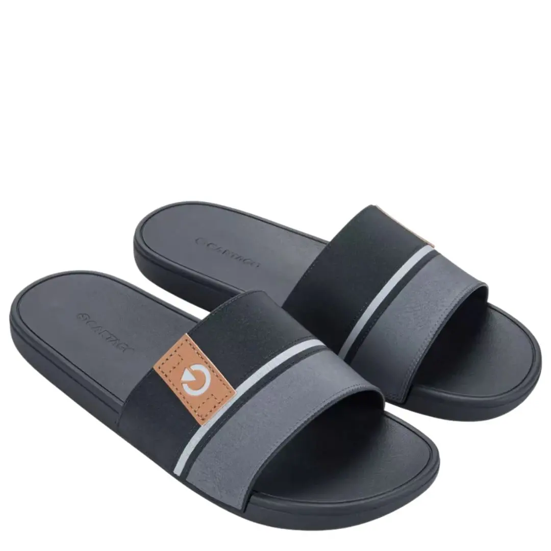 rrrrrrrrrrrrrrrrrr Мъжки чехли Cartago-12423-Black - Image 1