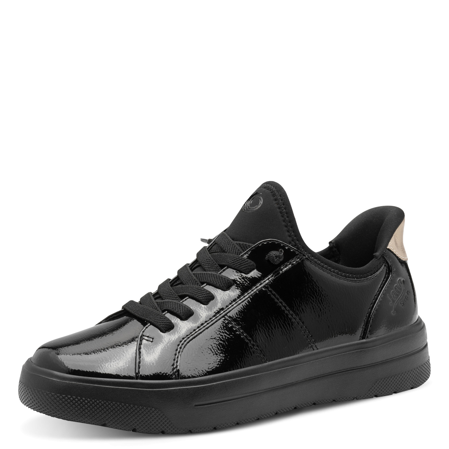 008-23764-45-018-300 Дамски спортни обувки Jana H ширина черни - Image 1