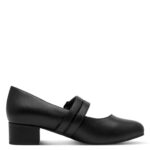 Дамски обувки на ток Jana H ширина черни - Image 3