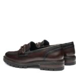 Дамски кожени обувки с грайфер Ara F ширина кафяви - Image 5