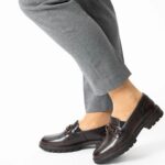 Дамски кожени обувки с грайфер Ara F ширина кафяви - Image 2