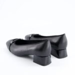 Дамски кожени обувки на ток Ara High Soft H ширина черни - Image 6