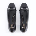 Дамски кожени обувки на ток Ara High Soft H ширина черни - Image 5