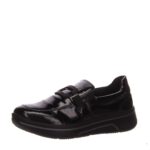 Дамски равни обувки Ara High Soft G ширина черен лак