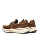 Дамски велурени обувки Ara HighSoft H ширина кафяви - Image 4